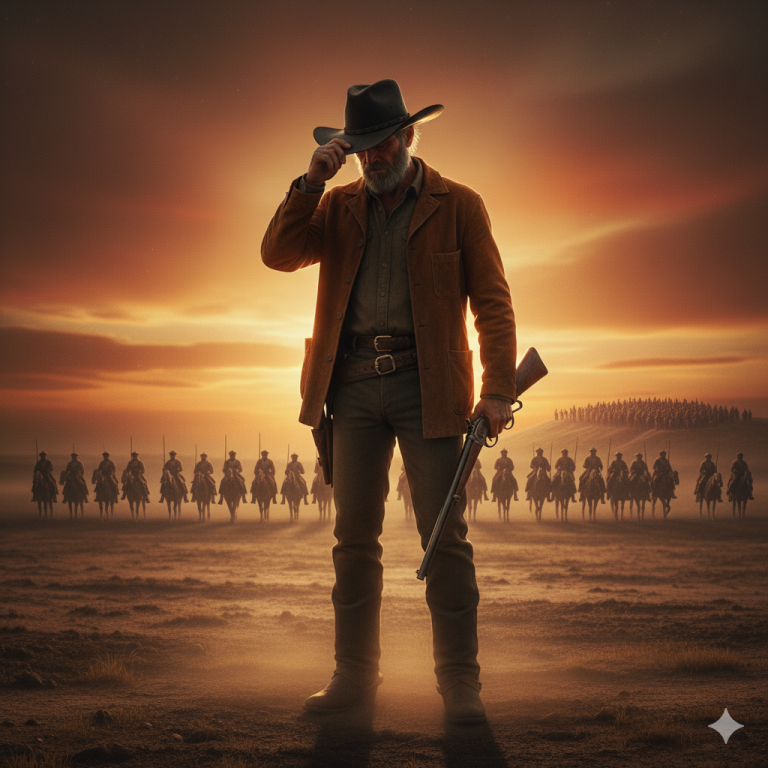 Viejo ranchero esperaba una esposa — pero 400 guerreros nativos rodearon el valle primero…