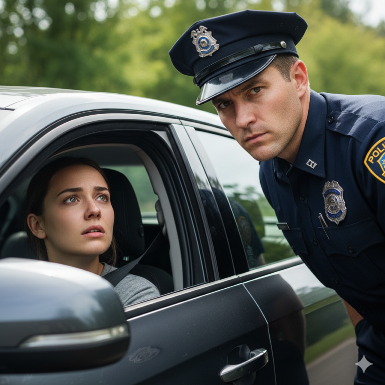 “Detuvimos a una mujer que iba a 150 km/h… solo pensaba multarla, pero lo que vi bajo sus pies me dejó sin palabras