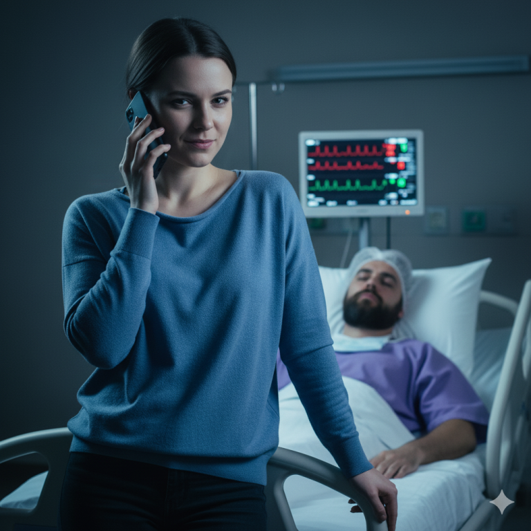 Al despertar en la fría reanimación, un hombre adinerado escuchó una conversación telefónica destinada a destrozar su mundo. Al oír hablar de un testamento, decidió fingir estar muerto. Lo que descubrió heló su sangre en las venas…