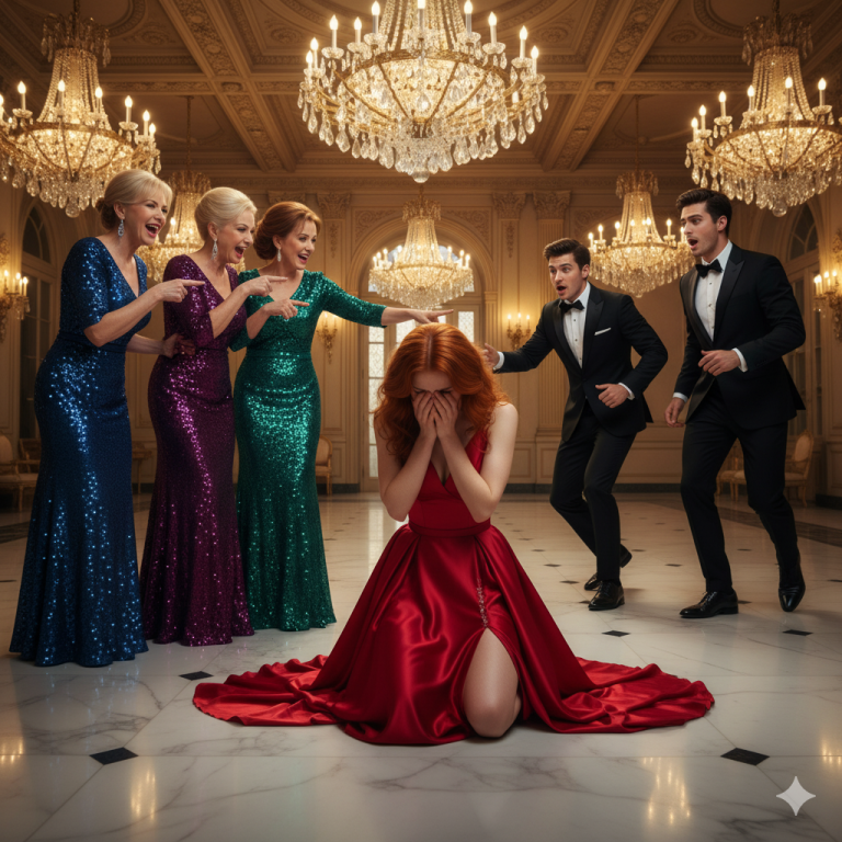 La despiadada familia de su esposo la obligó a desnudarse ante todos para humillarla… pero justo en ese momento, sus dos hermanos multimillonarios aparecieron, la sacaron del infierno y dieron inicio a una venganza aterradora ante la mirada de todos…