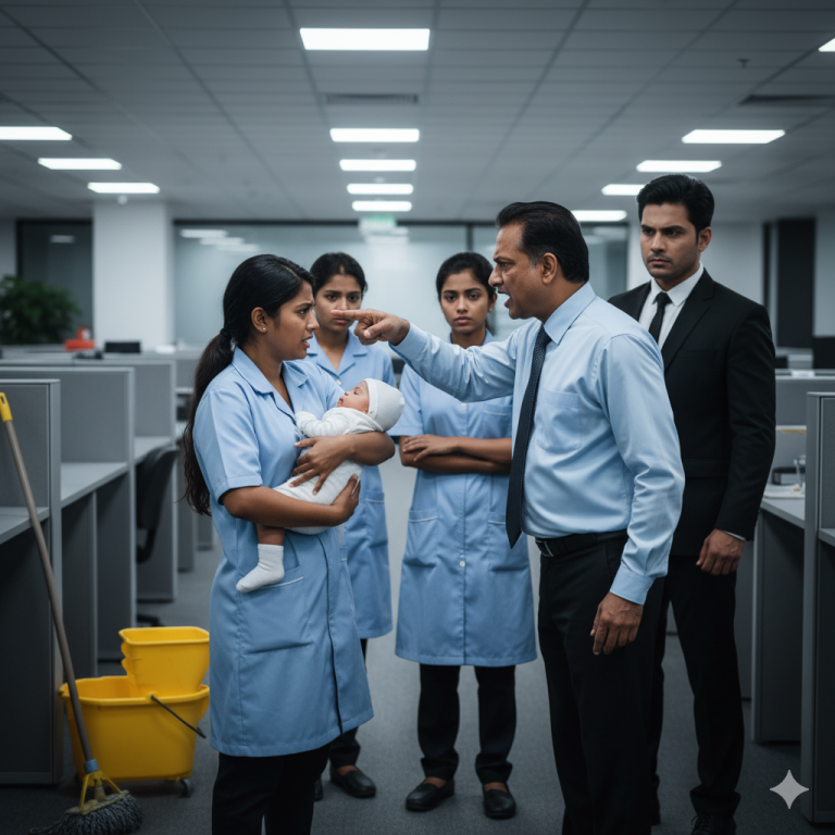 «Un jefe rico descubrió que una guardia en México no comía durante su turno solo para poder amamantar a su bebé, y lo que ella había vivido hizo que todos se sintieran con el corazón roto…»
