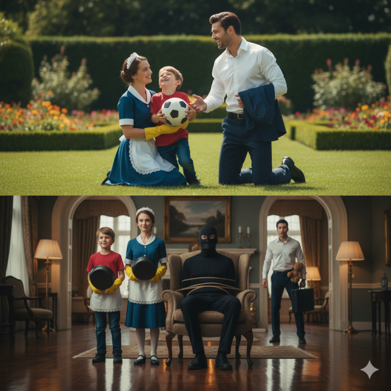 Empregada Salva Filho de Bilionário de Sequestro e Descobre Traição Devastadora Dentro da Família