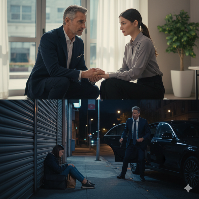 Ele viu sua estagiária dormindo na rua — o que fez em seguida comoveu uma empresa inteira e mudou vidas para sempre