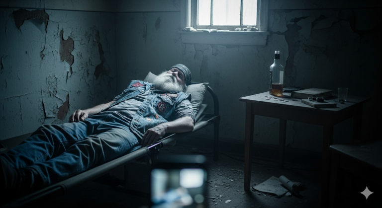 Hijo llamó a su padre biker muerto una vergüenza… hasta que una bodega reveló su vida secreta