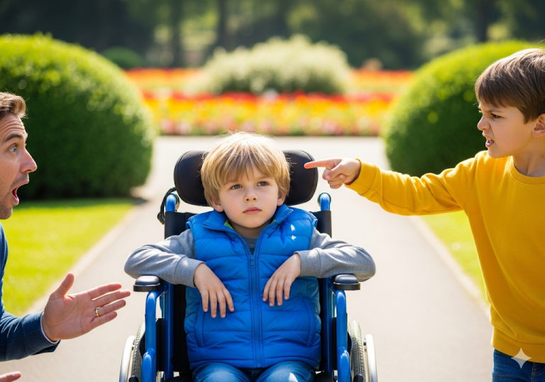 “¡TU NOVIA IMPIDE QUE TU HIJO CAMINE!” — LE CONFESÓ EL NIÑO POBRE AL MILLONARIO…
