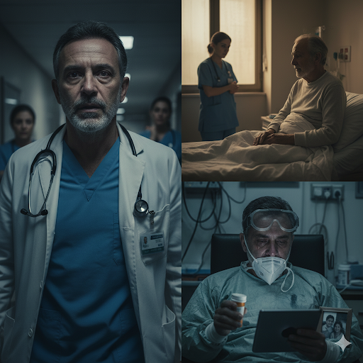 El médico que salvó cientos de vidas… y se fue solo, únicamente porque el hospital al que había entregado su vida no tuvo un lugar para él.