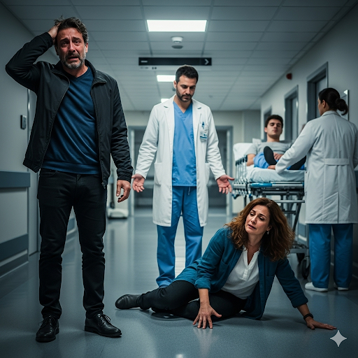 🚨 La sirena de la ambulancia desgarra la noche, el hijo agoniza, el padre grita… y una verdad aterradora hace añicos 20 años de “hogar perfecto”. Bajo las frías luces del hospital, un secreto de sangre comienza a emerger…