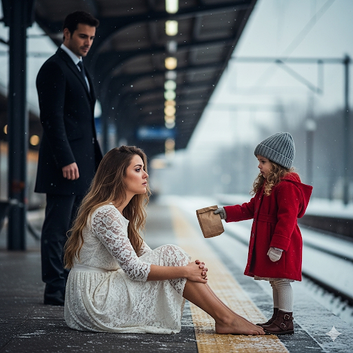 “¡TÚ NO TIENES CASA Y YO NO TENGO MAMÁ!”, DECLARÓ LA NIÑITA A LA JOVEN SIN HOGAR EN LA PARADA…
