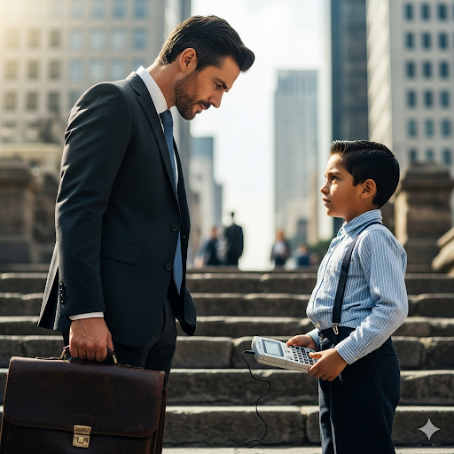 “Por favor, solo 10 dólares,” suplicó el niño para lustrarle los zapatos al CEO — cuando le dijo que era para salvar a mamá…