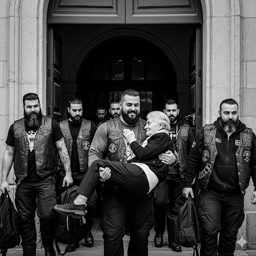 40 Bikers Stormed Nursing Home To Kidnap a WW2 Veteran