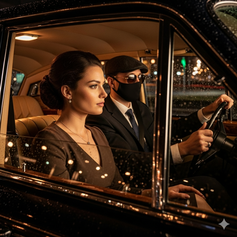 El millonario disfrazado de taxista y el devastador secreto de su esposa.