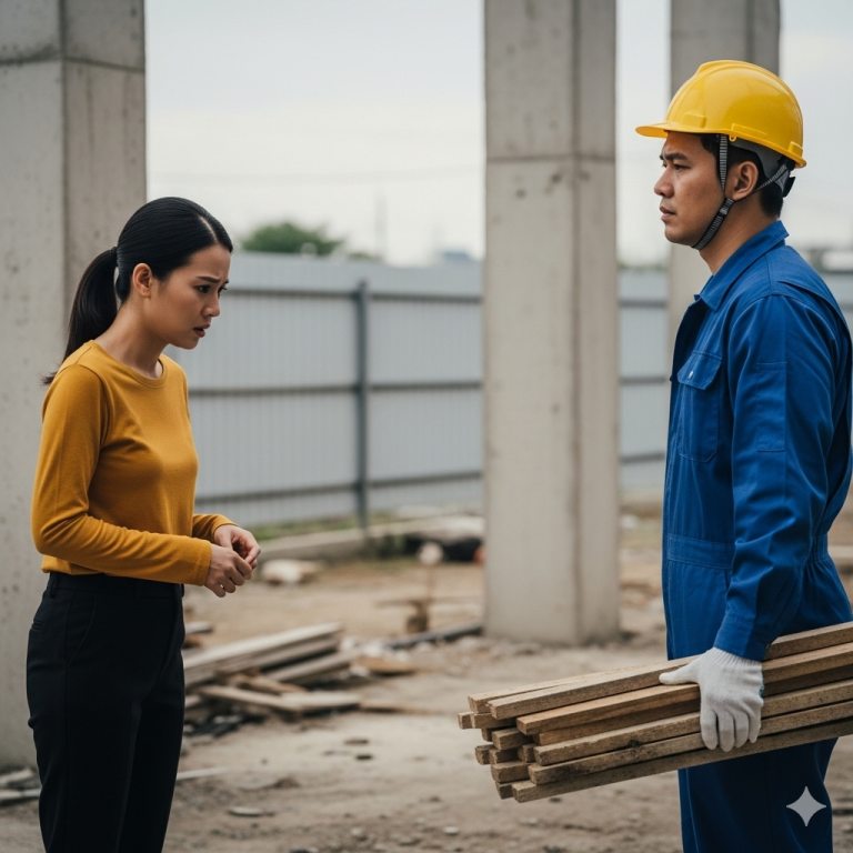 Me echó de casa, acepté casarme con un obrero de construcción… y tres meses después descubrí la verdad