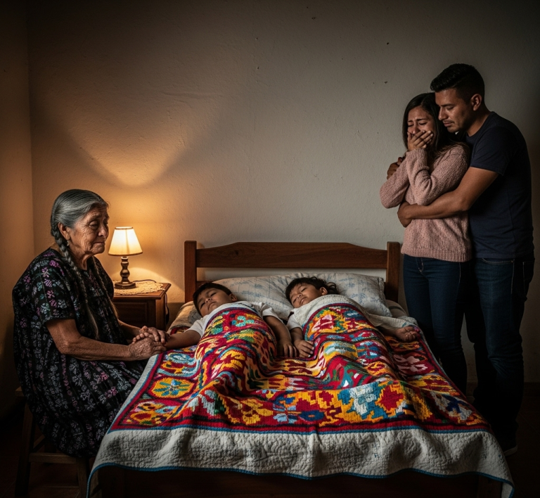 La pareja pensaba que la abuela amaba mucho a sus nietas y pedía dormir con ellas cada noche. Hasta que un día, mientras estaban en el trabajo, escucharon una noticia impactante. No podían creer que una abuela fuera capaz de hacerle eso a sus propias nietas.