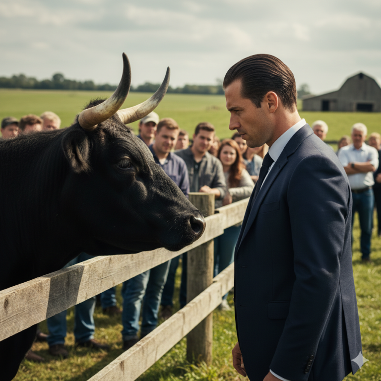 Omar Harfuch Compra un Toro Enfermo por Compasión — Sin saber que ocultaba un secreto sorprendente…