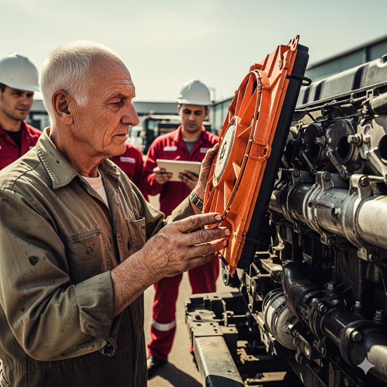 “YA NO SIRVES” — Se Burlaron Del Anciano… Pero Calló A Los Ingenieros Al Reparar El Motor En Minutos…