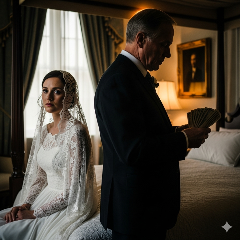 En mi noche de bodas, mi suegro me puso 1.000 dólares en la mano y me susurró: “Si quieres seguir con vida, corre”.