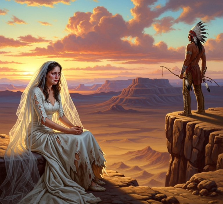 La abandonaron en el altar vestida de blanco, pero entre lágrimas descubrió que el amor verdadero la había estado esperando en el lugar más inesperado.