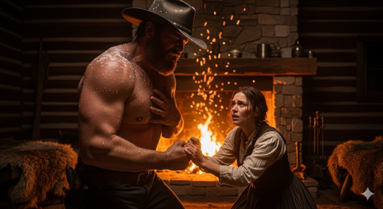 “¡Demasiado Grande para Mí… Pero Lo Intentaré!” — Susurró la Rica Dama al Gigante Vaquero….