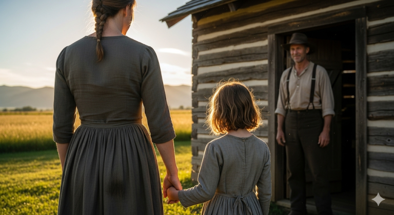 La niña hambrienta que alimenté regresó días después con su madre. Ahora ambas quieren vivir conmigo….