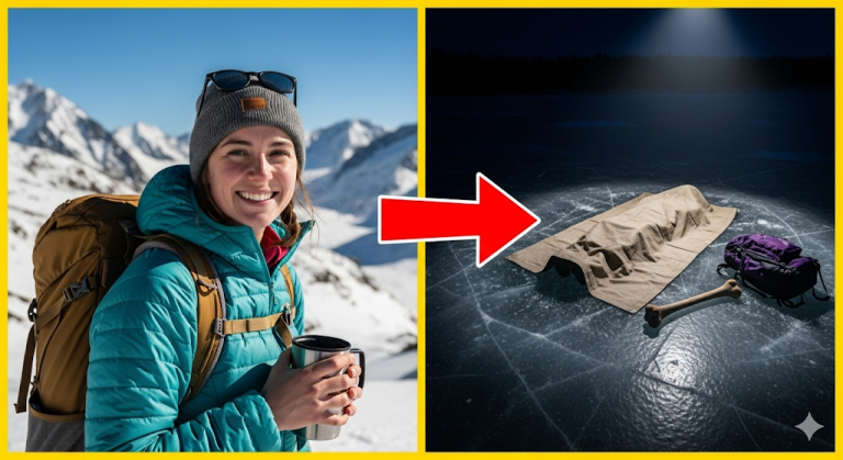 Turista Desapareció en Alaska — 7 Años Después Hallada bajo Hielo con Piedras Atadas a los Pies…..