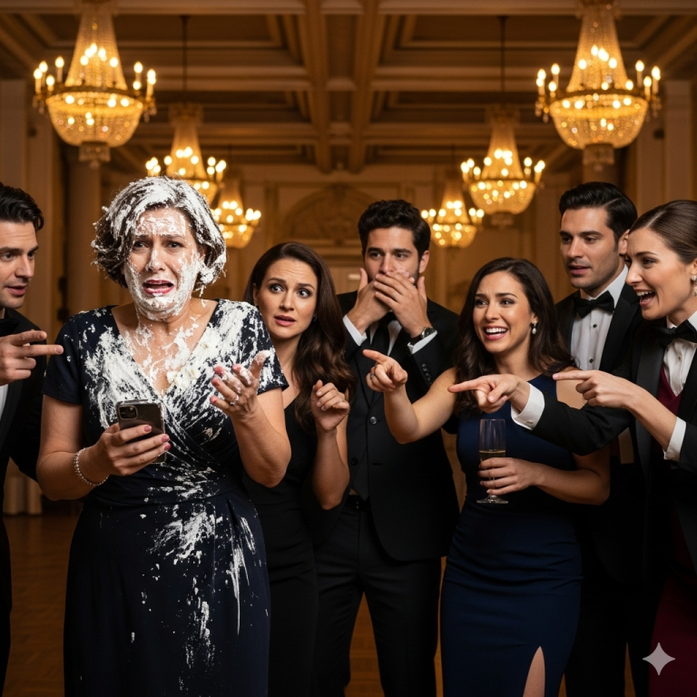 CEO negra humillada por una heredera blanca con pastel—minutos después canceló un trato de $4B…