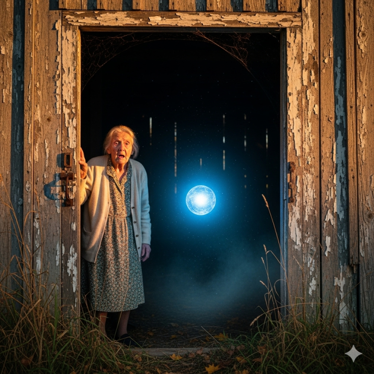 Casados por 40 Años, Él Siempre Cerraba el Galpón… Tras Su Muerte, Ella lo Abre y Queda en Shock