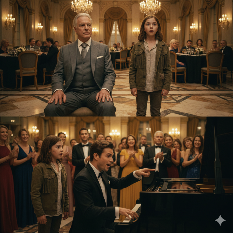 Ela pediu para tocar piano em troca de comida — mas ninguém esperava o que aconteceu quando seus dedos tocaram as teclas