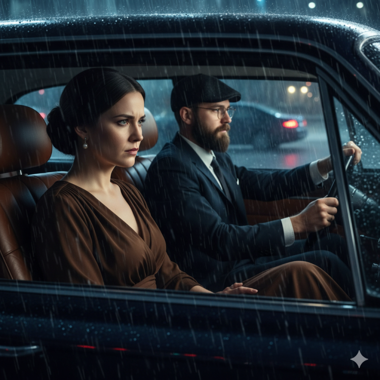 El millonario disfrazado de taxista y el devastador secreto de su esposa.