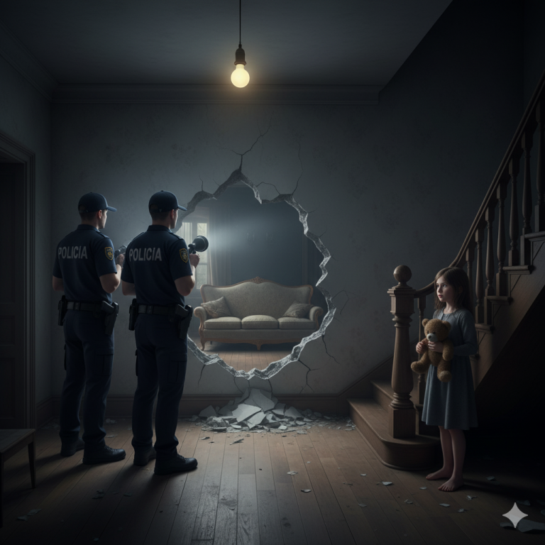 La niña susurró a la maestra: “Tengo miedo de ir a casa” — al día siguiente, la policía descubrió un secreto aterrador en el oscuro sótano…