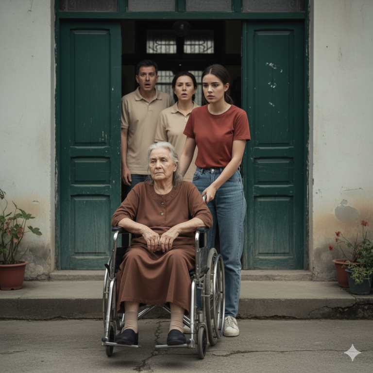 Mi marido se mudó con su amante. En silencio, llevé a mi suegra postrada en cama y se la entregué. Antes de irme, dije algo que los dejó a ambos pálidos…