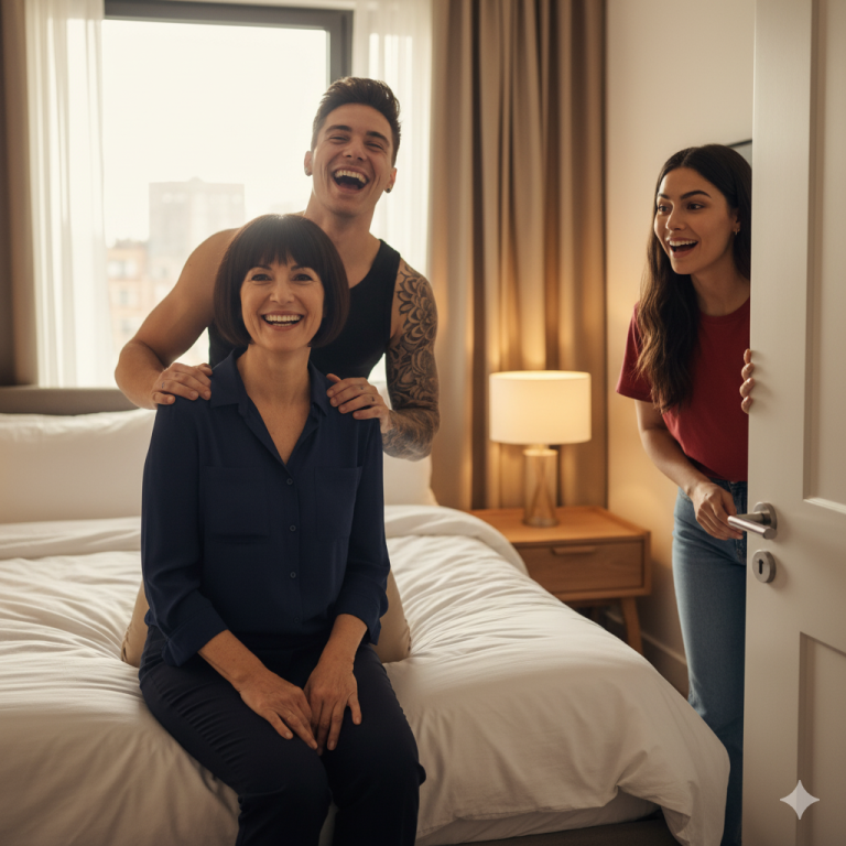 Sospechando que mi madre tenía un amante a los 60 años, todas las noches salía de casa a escondidas a las 10, siempre sacando dinero en secreto. Un día decidí seguirla… y quedé en shock.