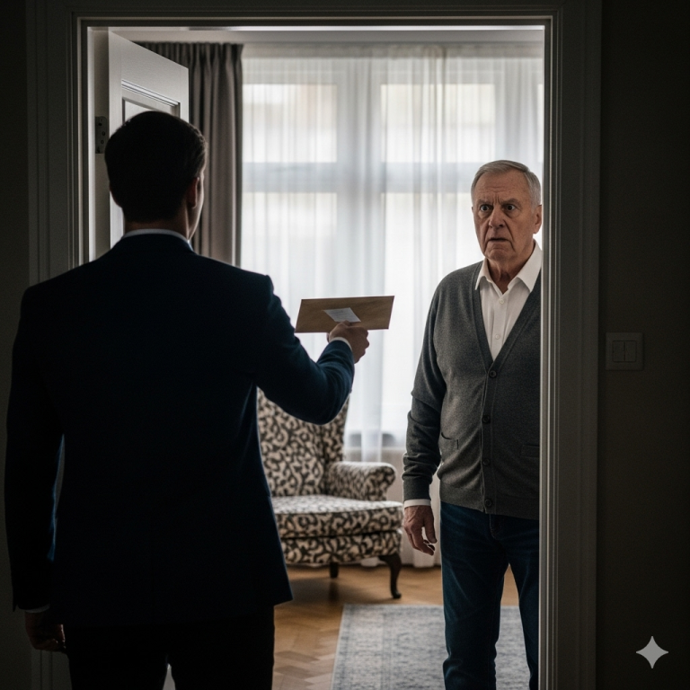 Durante veinte años, su suegro de 89 años vivió bajo su techo, sin aportar ni un centavo para las comidas. Pero después de que el anciano falleció, el yerno quedó asombrado cuando un abogado llegó con noticias que cambiarían todo…