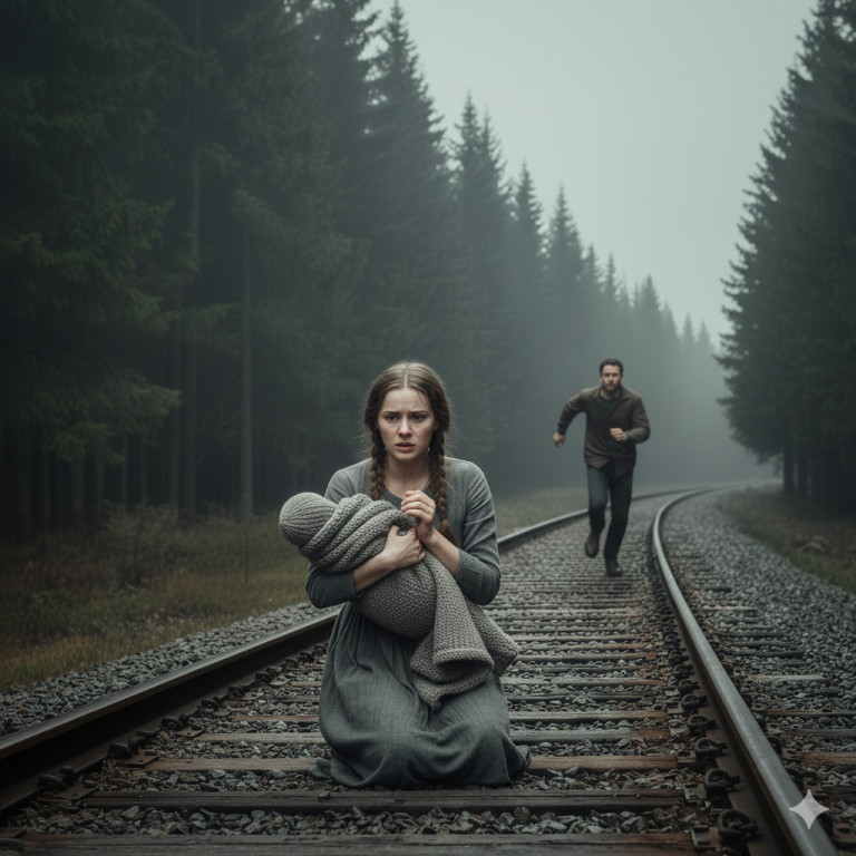 Un Padre Soltero Vio A Una Mujer Atada A Las Vías Del Tren… Su Acto Dejó Al Pueblo Sin Palabras…