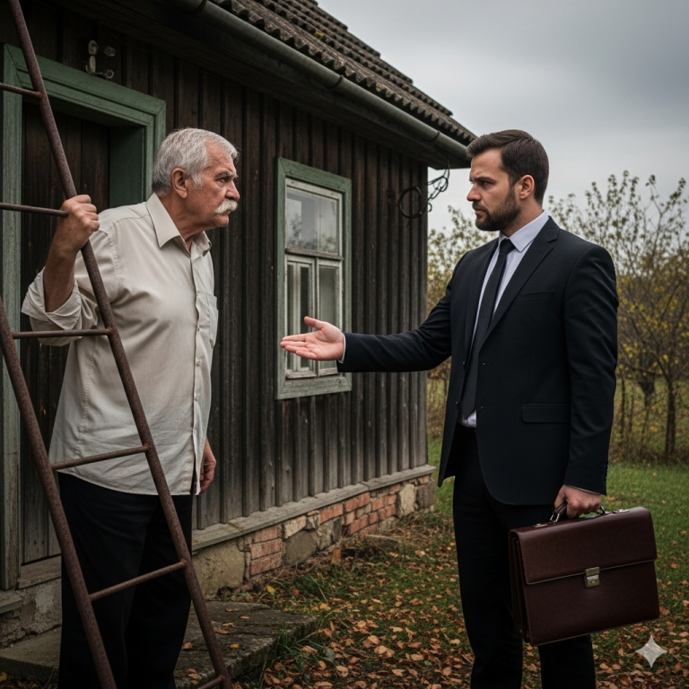 Hace treinta años, un hombre encontró una barra de hierro en la costa y la usó como tendedero; hoy un profesor llegó hasta su casa y, al revelar la verdad, lo dejó en silencio absoluto.