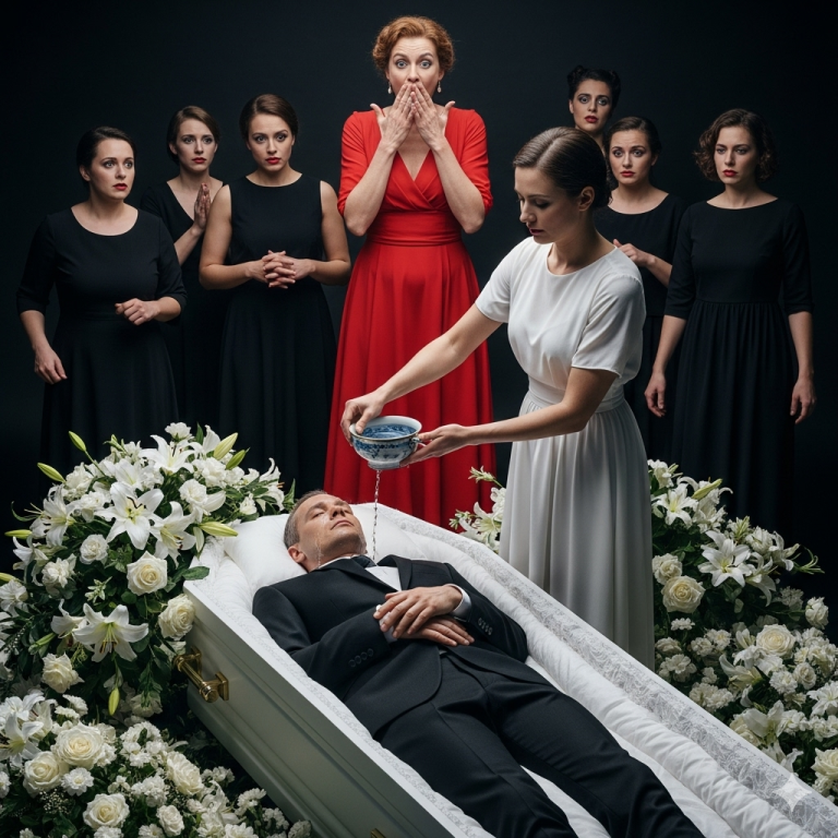 El esposo fingió su muerte para engañar a su esposa, ¡pero lo que ella hizo después dejó a todos en shock!…