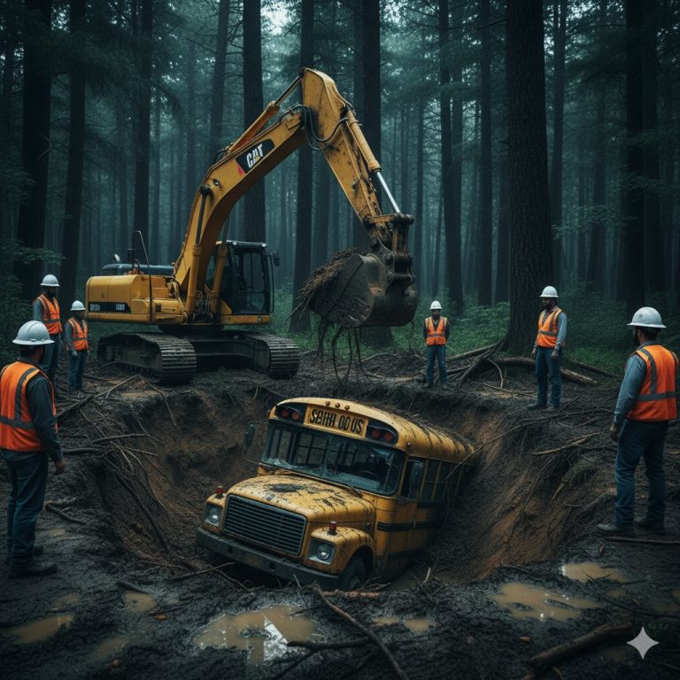 15 Niños Desaparecieron en una Excursión Escolar en 1986 — 39 Años Después, el Autobús Escolar Es Encontrado Enterrado