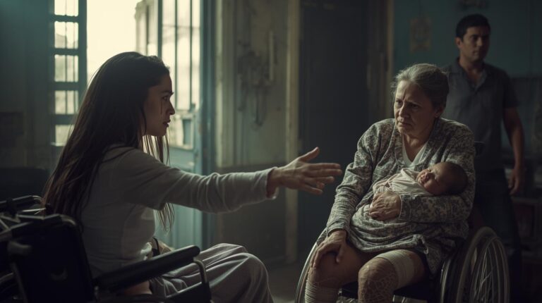 Después del accidente quedé postrada… pero una década después, regresé caminando — y nadie imaginó a quién venía a buscar.