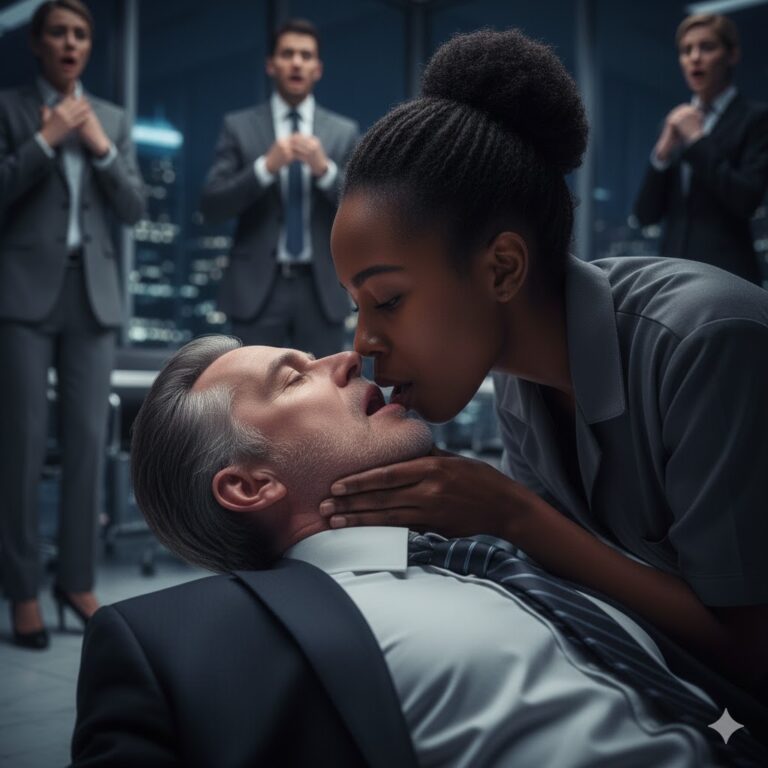 El suelo era de mármol — la vida se escapaba — y solo una mujer se atrevió a tocarlo