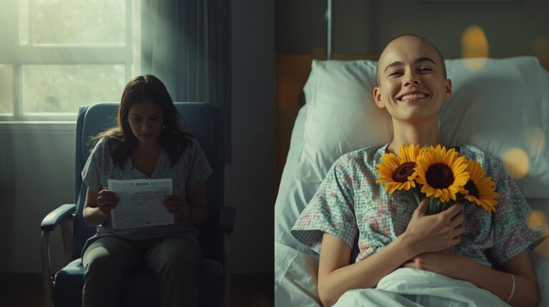 Él venció al cáncer — yo vencí al silencio.