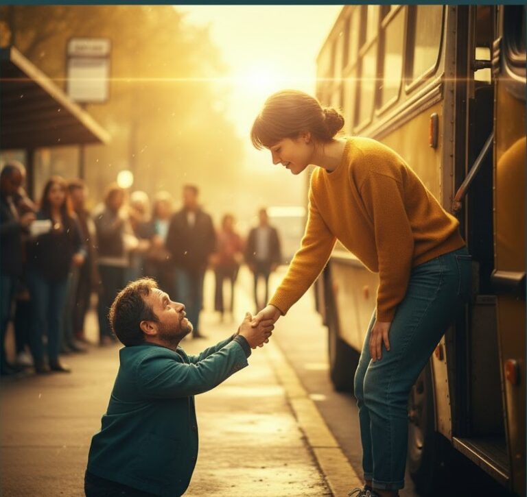 Solo quise ayudarlo a subir… y terminé aprendiendo cómo se sostiene la dignidad