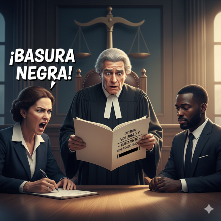 Me Llamó ‘Basura Negra’ Durante la Firma del Divorcio… Lo Que el Juez Leyó a Continuación Sorprendió a Todos y Cambió Todo