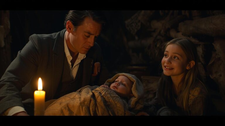 Una niña empapada tocó la puerta de un millonario — él solo quería volver a dormir — pero esa noche descubrió qué significa realmente tenerlo todo.