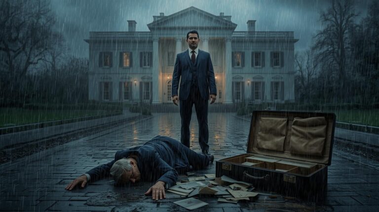 El millonario encontró a dos ancianos desplomados frente a su mansión — pero cuando vio lo que sostenían en sus manos, el pasado lo derrumbó