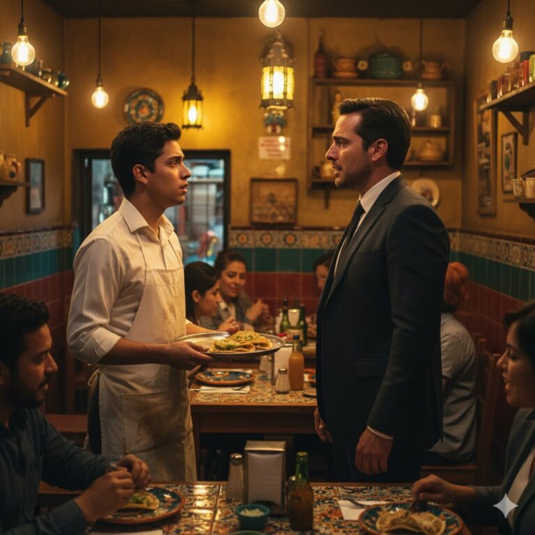 Perdimos a mi hermano en un mercado — 18 años después lo encontré sirviéndome la cena, pero ya no recordaba quién era.