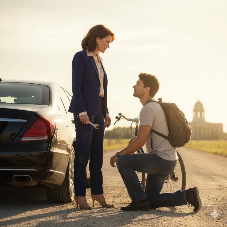 [Llegó tarde al juicio por ayudar a una desconocida] No sabía que ella sería la jueza que decidiría su destino. Y en su mirada, el veredicto cambió para siempre.