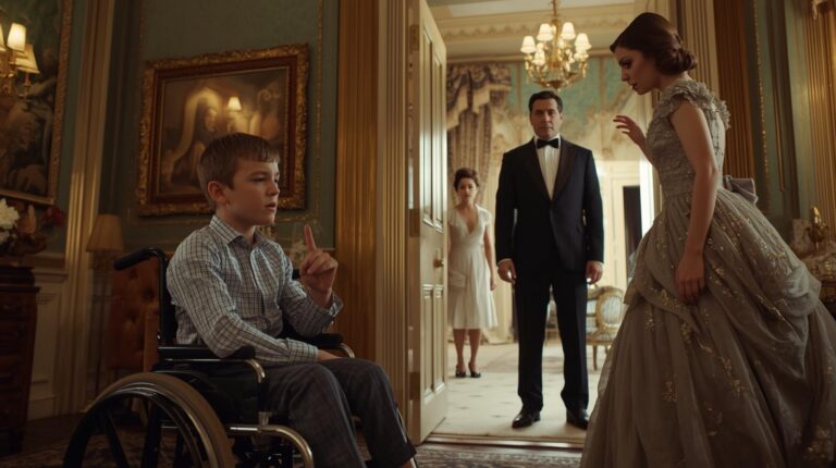 [La voz que rompió el silencio] Una empleada doméstica detuvo la humillación de un niño en silla de ruedas… y lo que reveló después hizo llorar a un millonario.