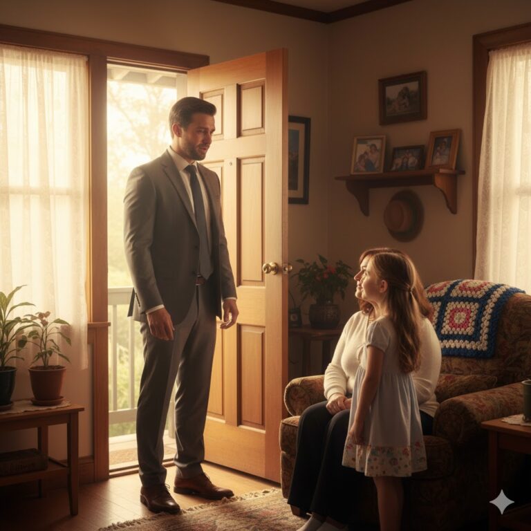 [La puerta que cambió su destino] Sin previo aviso, un millonario visitó la casa de su empleada… y al abrir esa puerta, descubrió a la hija que nunca supo que tenía.