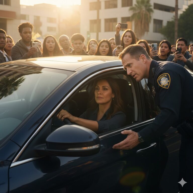 Un policía apuntó su arma a una mujer latina, creyó tener el control — segundos después descubrió que ella era su superior y acabó destruyendo su carrera