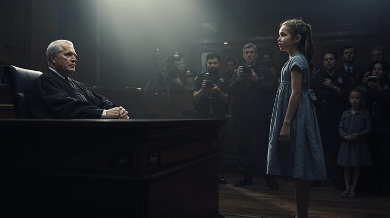 Una niña detiene un juicio con una promesa imposible, el juez se burla creyendo en un juego infantil, y minutos después, el hombre paralítico se levantó frente a todos.