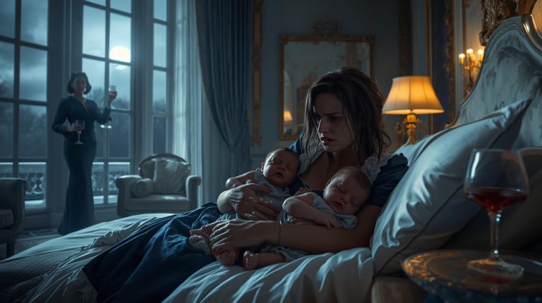 El millonario regresó y encontró a su criada atada junto a sus gemelos — creyó ver una traición… pero descubrió una crueldad que destrozó su alma — y su decisión final dejó a todos sin aliento.
